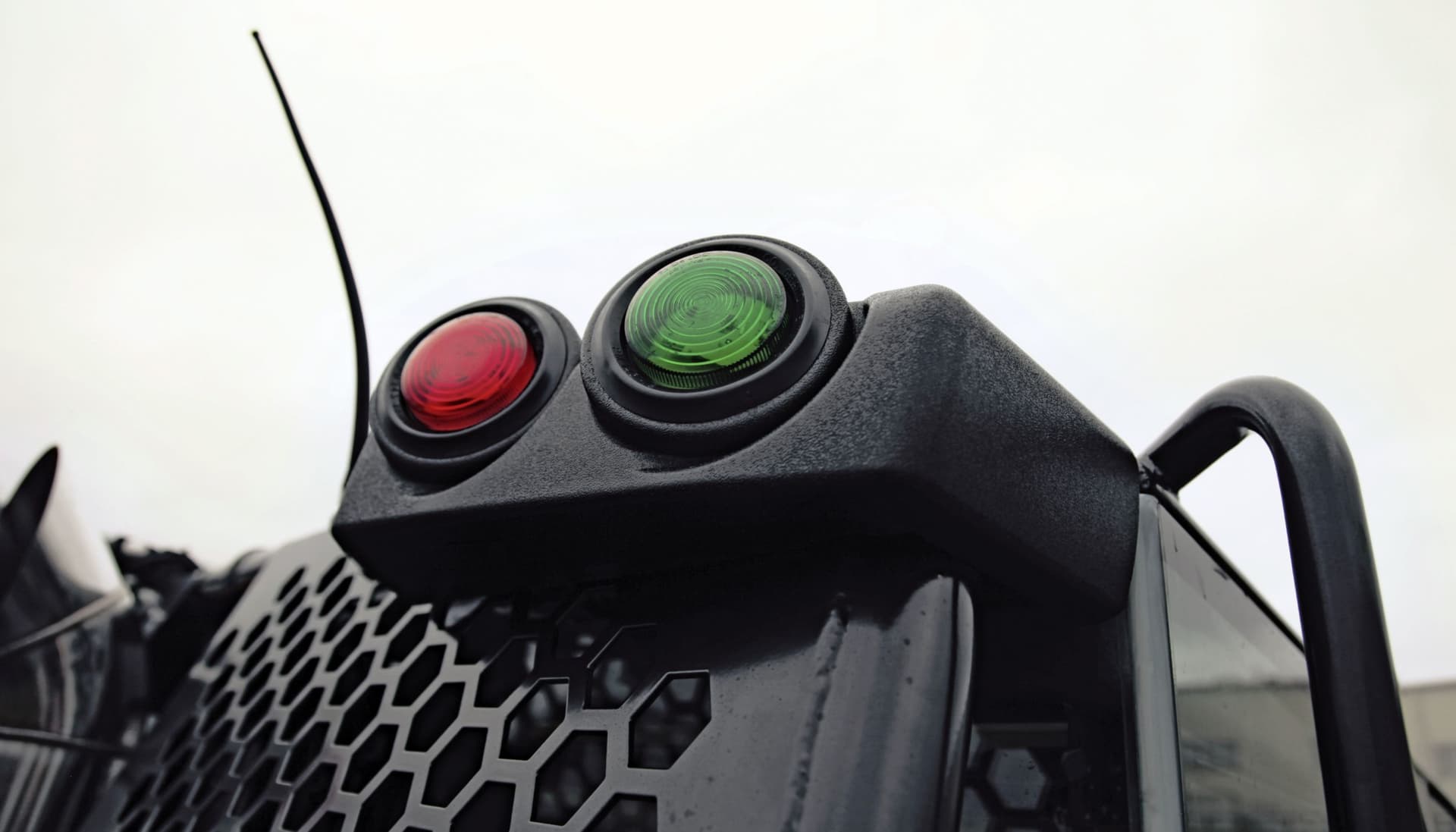 Luces externas de carga útil: camión articulado