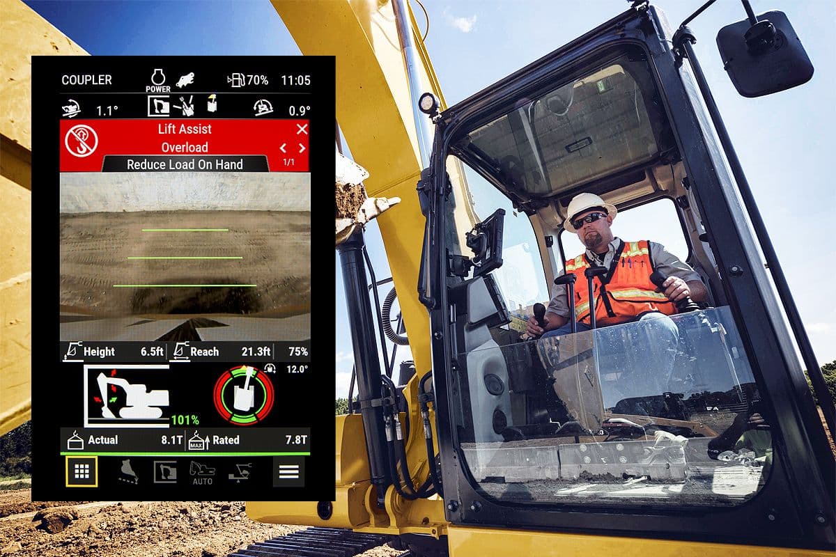Cat Lift Assist para excavadoras