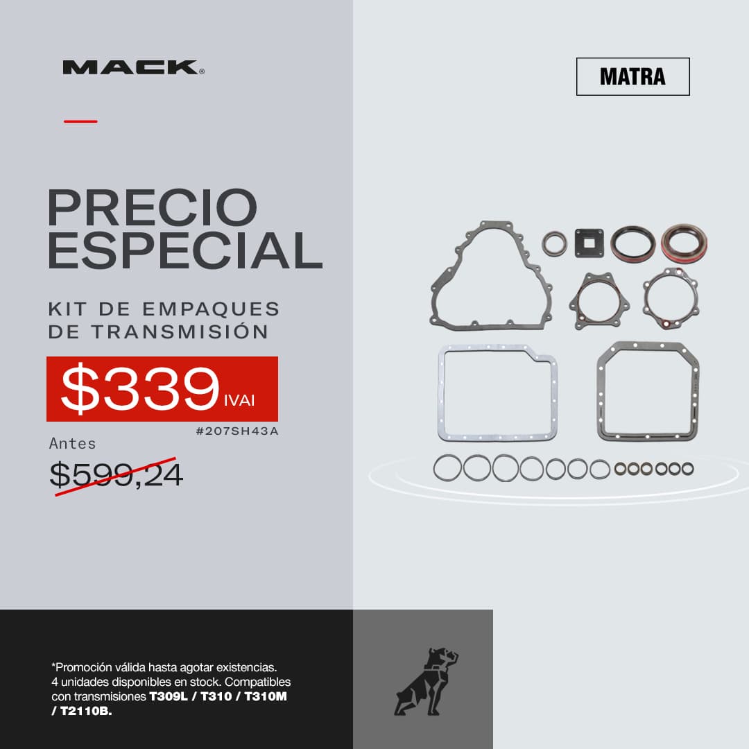 Kit de Empaques de Transmisión