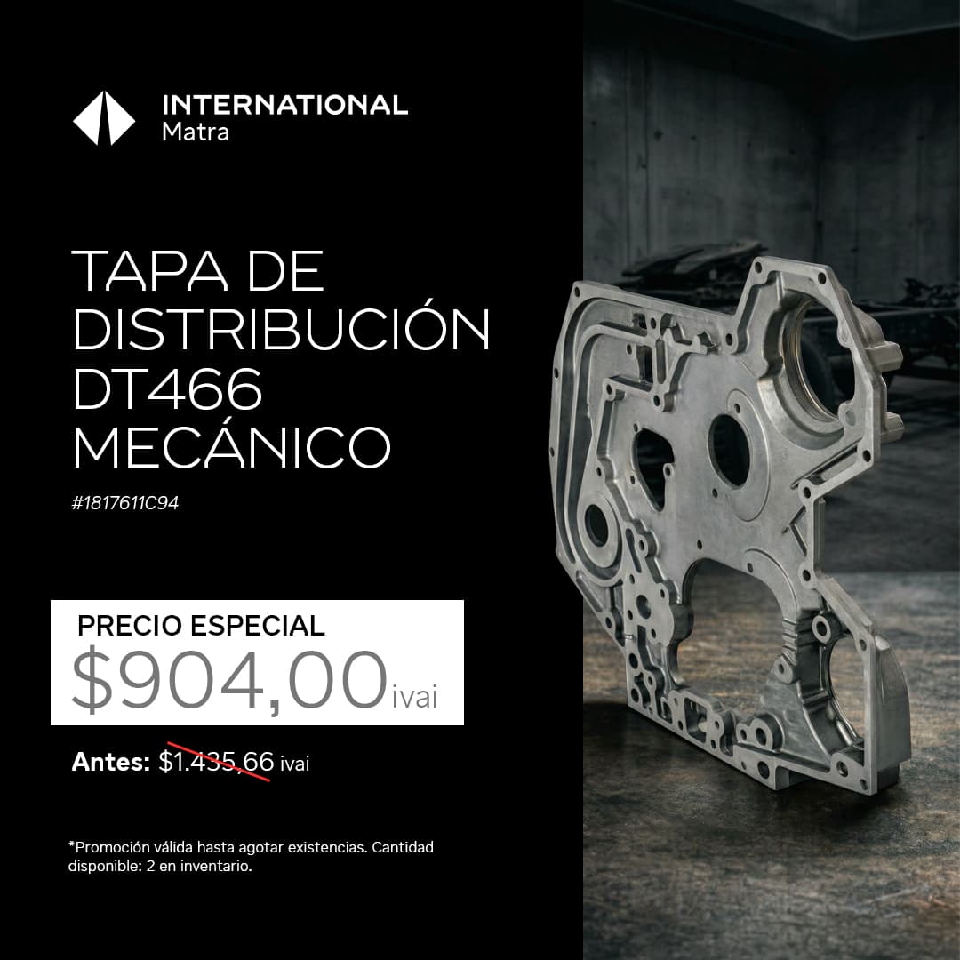 Tapa de Distribución DT466