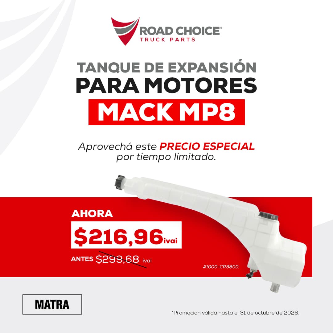 Tanque de Expansión para motores Mack MP8